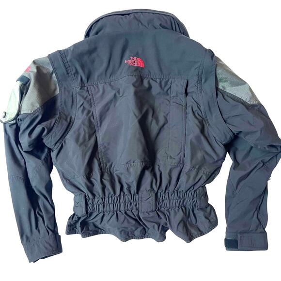 Vintage The North Face Boys Extreme Gear Ski Jacket Size 10 Black - Picture 2 of 12